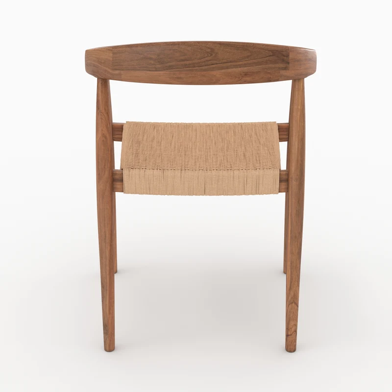 Chaise Bali en bois de teck (lot de 2)