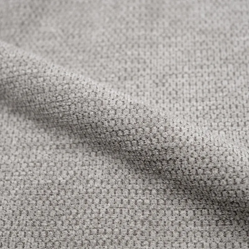 Canapé Simba 2 places en tissu gris clair