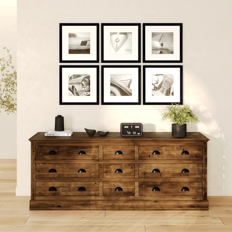 Buffet Tobias en bois recyclé