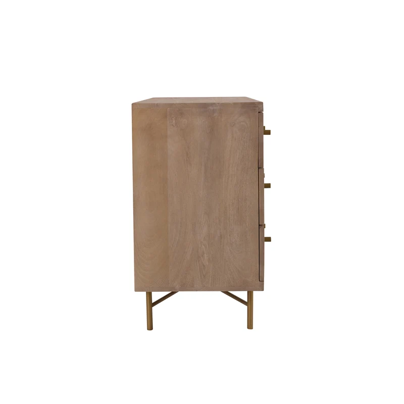 Commode Bran en bois 8 tiroirs