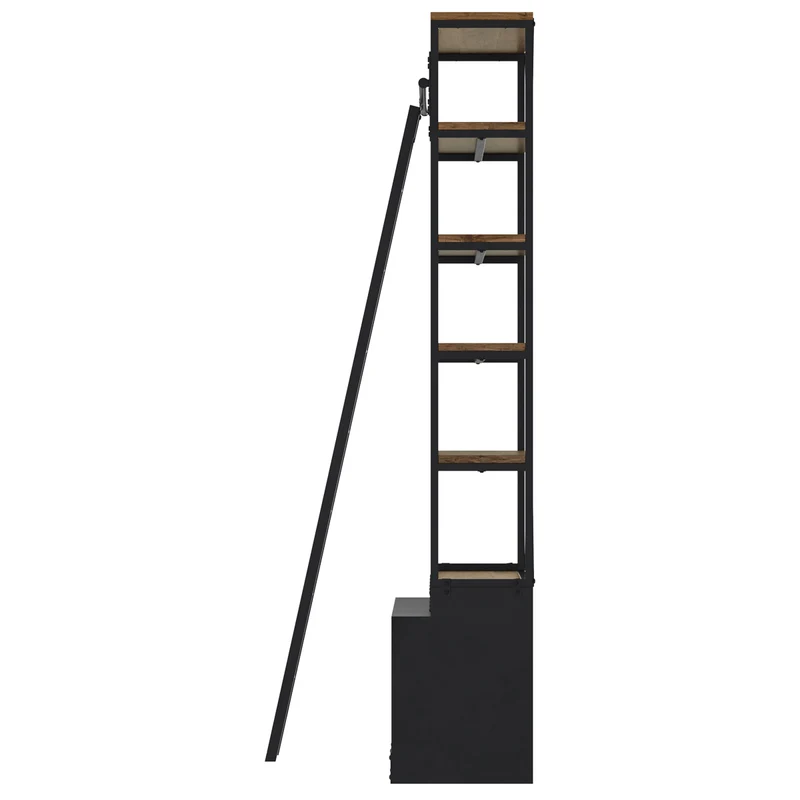 Bibliothèque Kasi 160 cm avec échelle