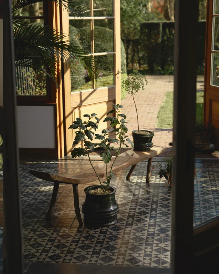 Jardinière 01 M vert foncé Mesa