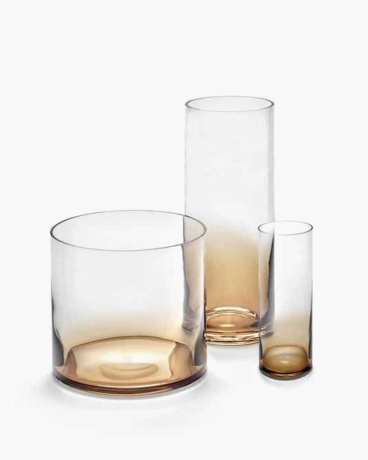 Vase M ambre Zuma