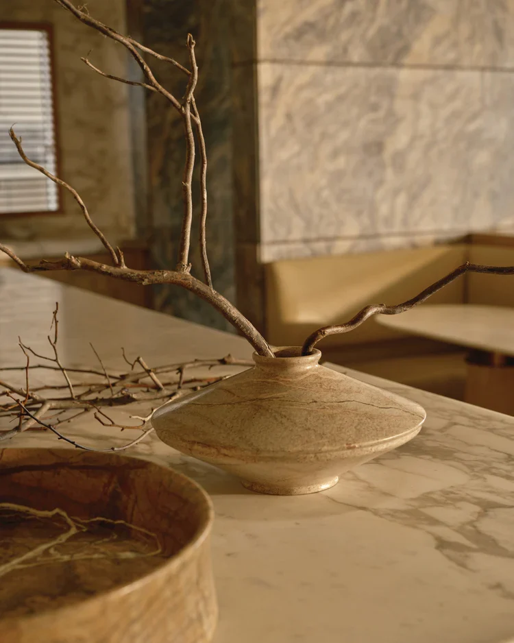 Vase °1 brun Dune