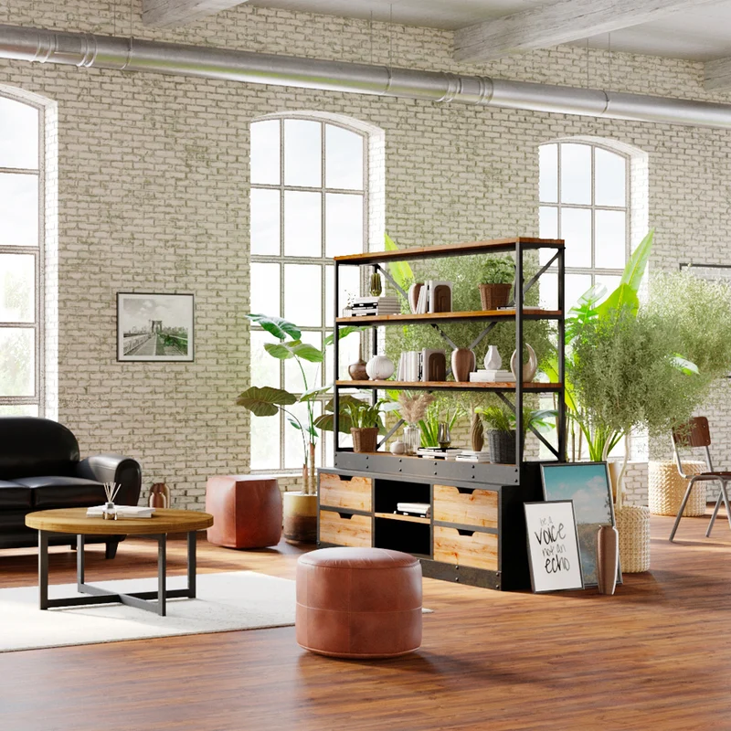 Bibliothèque Goa 160 cm