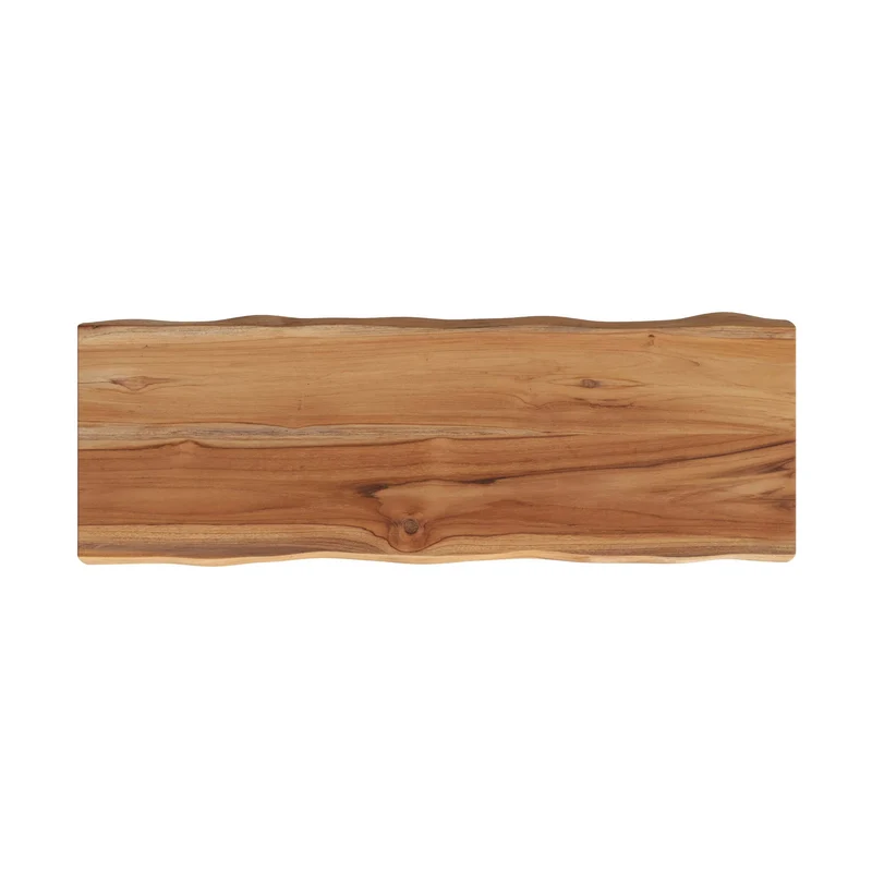 Banc Vic en bois de teck recyclé 90 cm