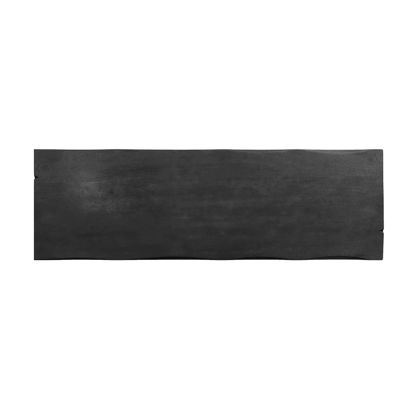 Banc noir Toxis 110 cm