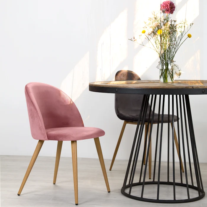 Table ronde Pralus 5 personnes en bois D110 cm