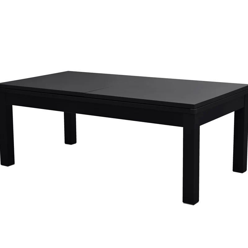 Table de Billard Eddie convertible noire tapis vert