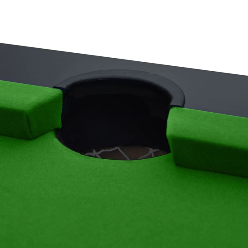 Table de Billard Eddie convertible noire tapis vert