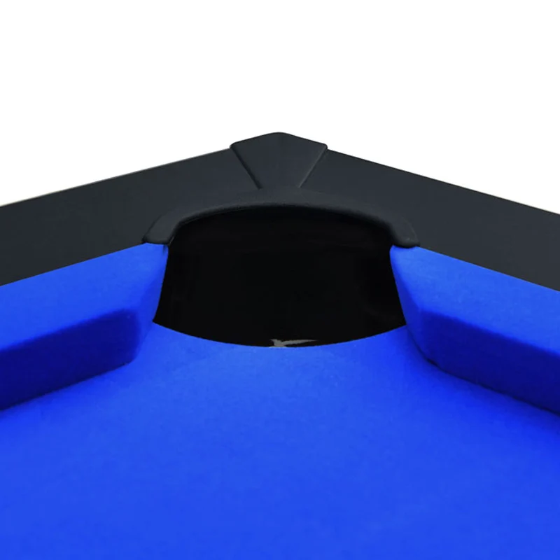 Table de Billard Eddie convertible noire tapis bleu