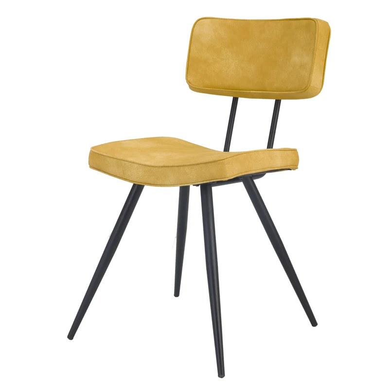 Chaise Texas jaune (lot de 2)