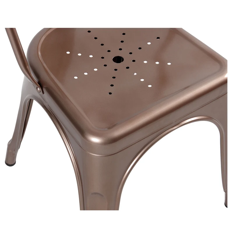 Chaise Indus cuivre (lot de 2)
