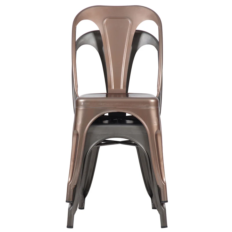 Chaise Indus cuivre (lot de 2)