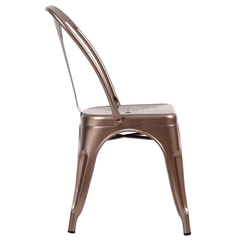 Chaise Indus cuivre (lot de 2)
