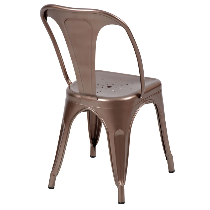 Chaise Indus cuivre (lot de 2)