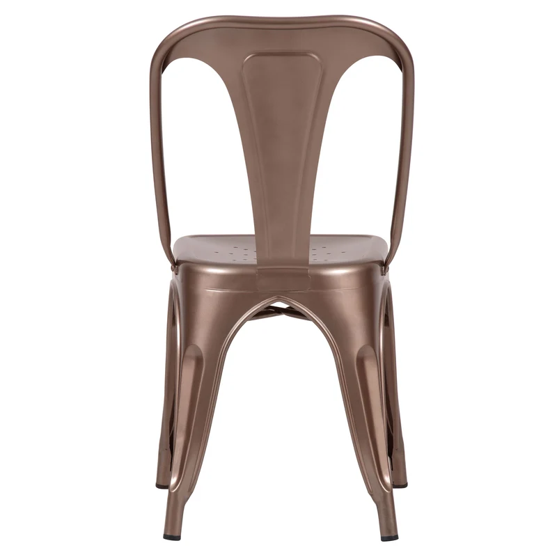 Chaise Indus cuivre (lot de 2)