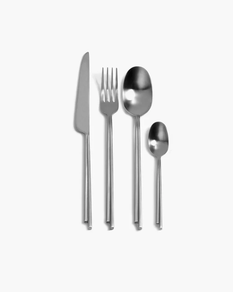 Set de couvert coffret 24 pcs stainless steel Dune