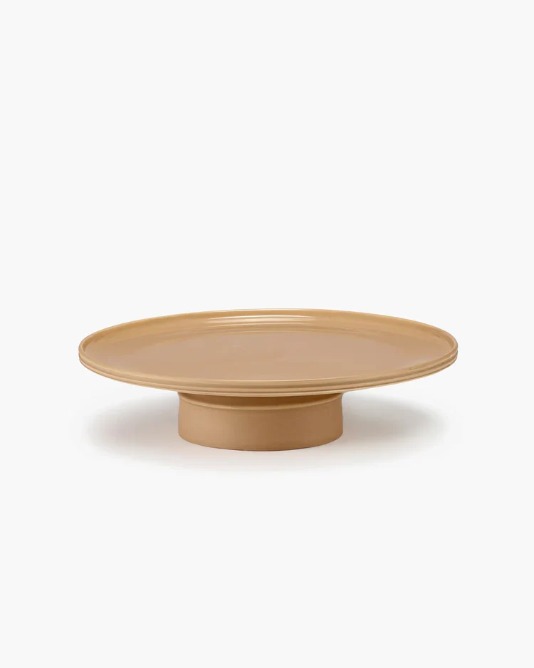 Plat à gateau Clay Dune