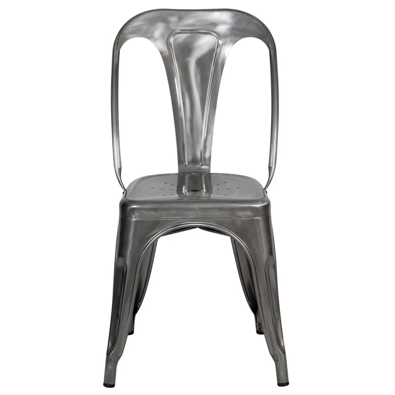 Chaise Indus chrome (lot de 2)