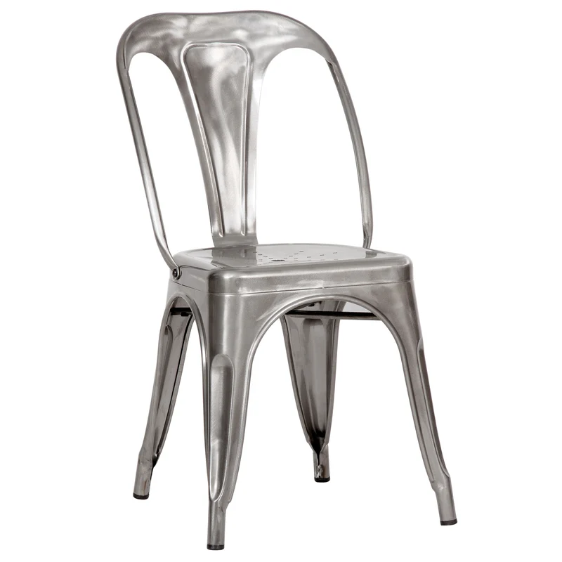 Chaise Indus chrome (lot de 2)