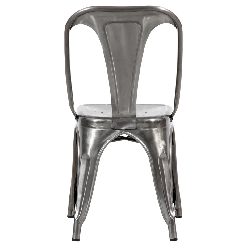 Chaise Indus chrome (lot de 2)