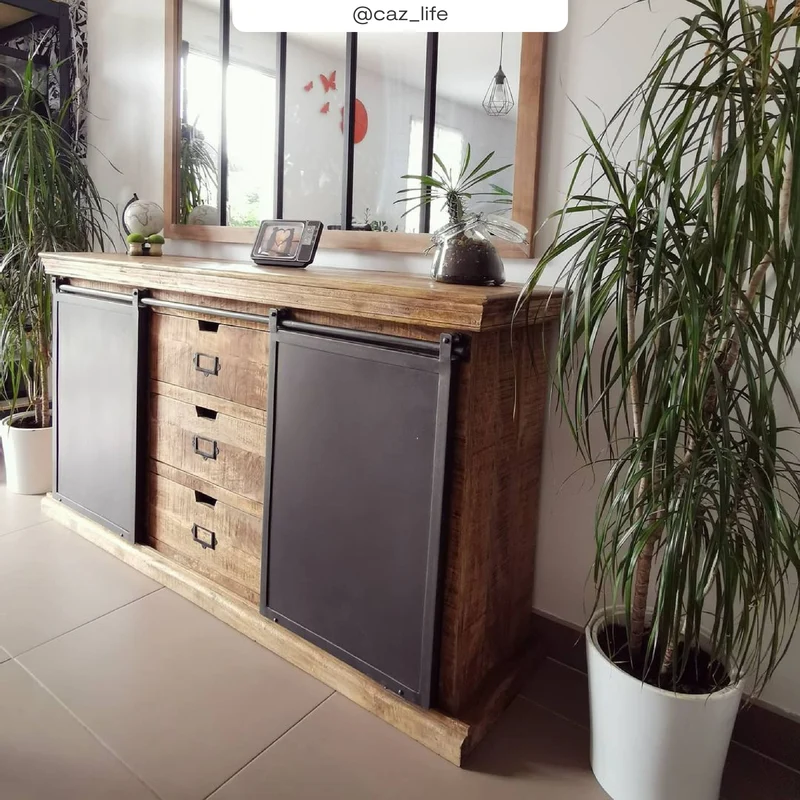 Buffet Tabuk en bois de manguier