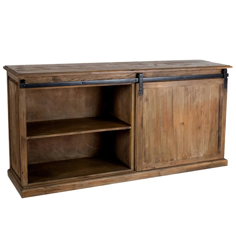 Buffet Sari 6 tiroirs et porte coulissante