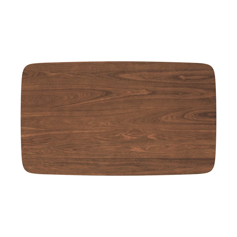 Table rectangulaire Oman 150 cm en bois foncé