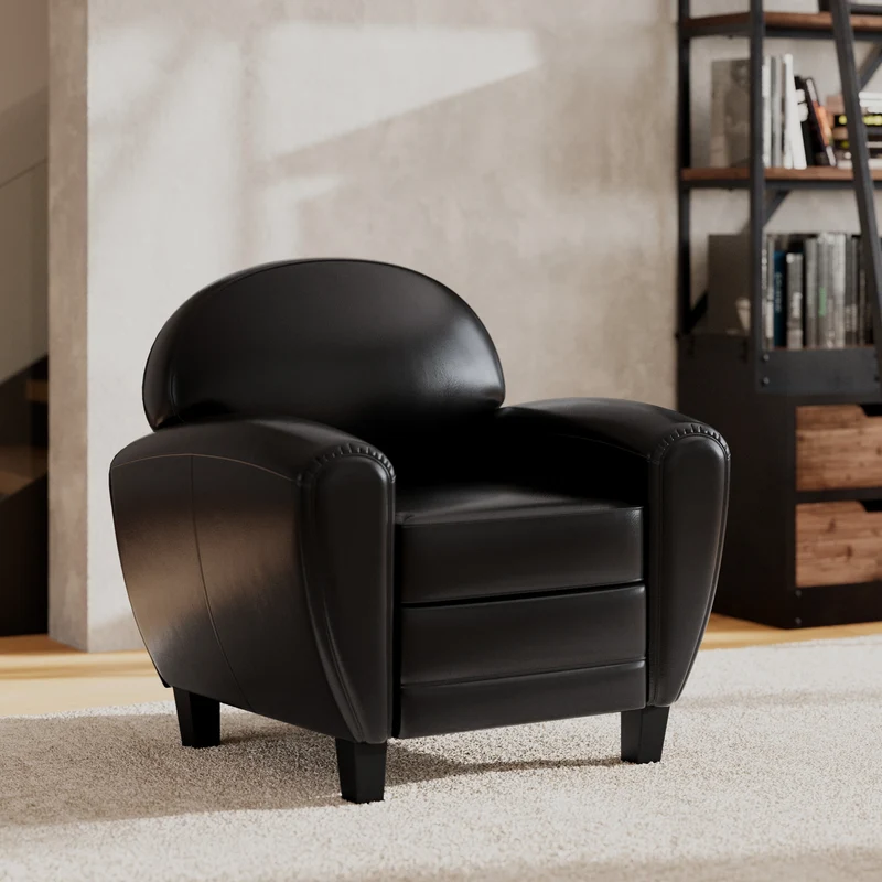 Fauteuil Club noir