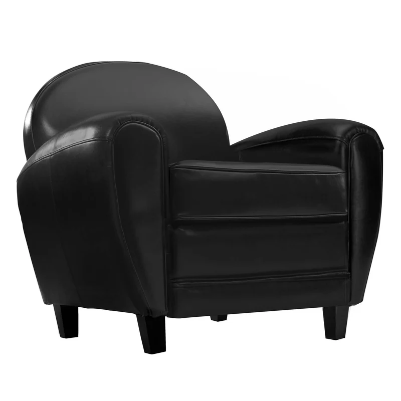 Fauteuil Club noir