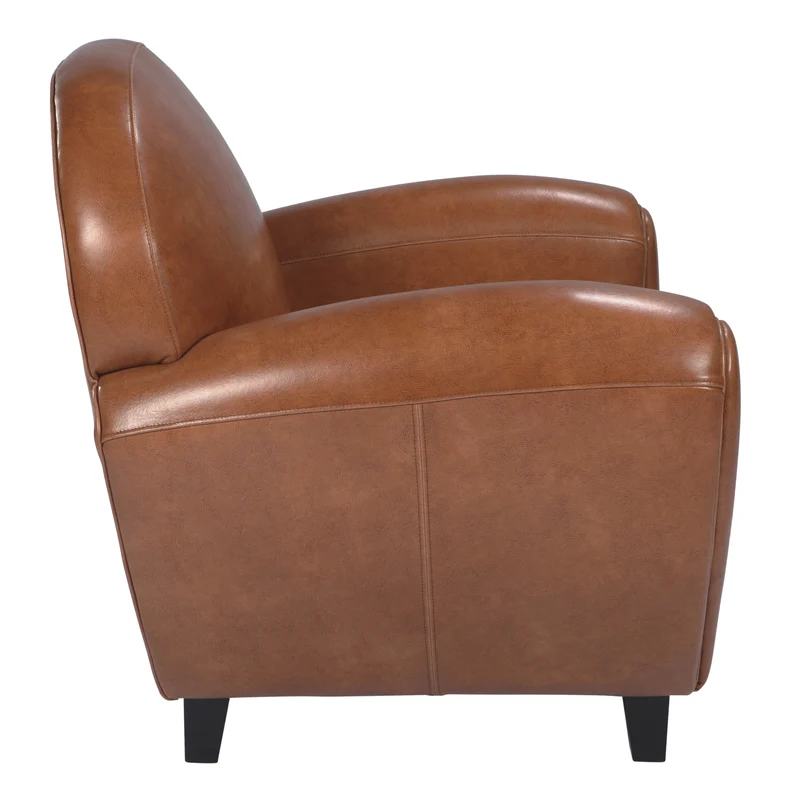 Fauteuil Club camel