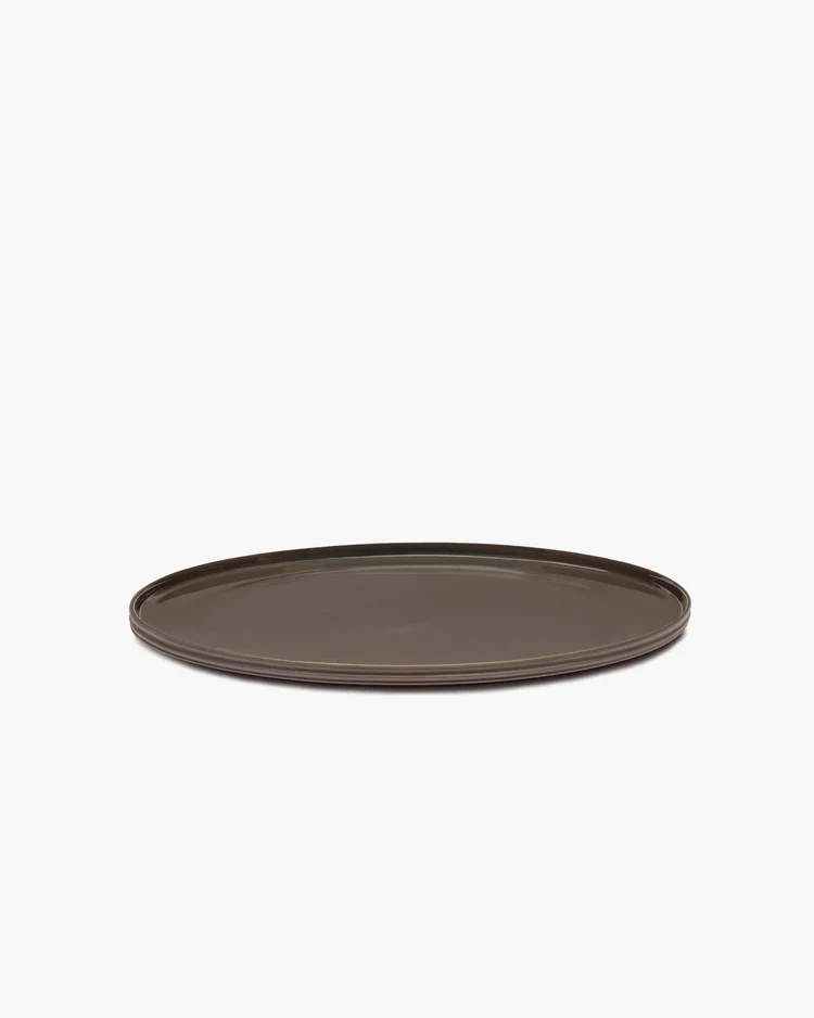 Assiette Assiette de présentation Slate Dune