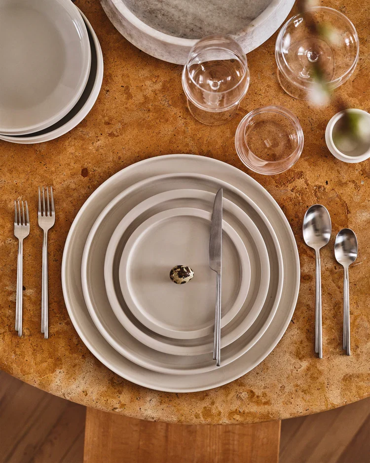 Assiette à dîner Alabaster Dune