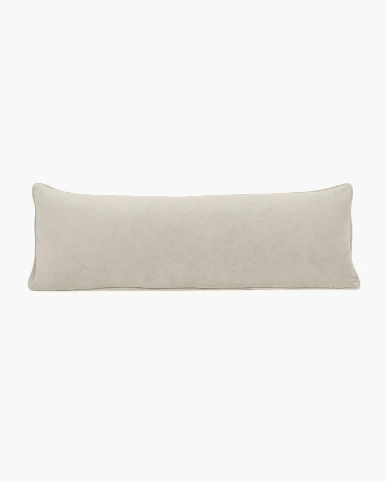 Coussin supplémentaire velours gris Ono 3