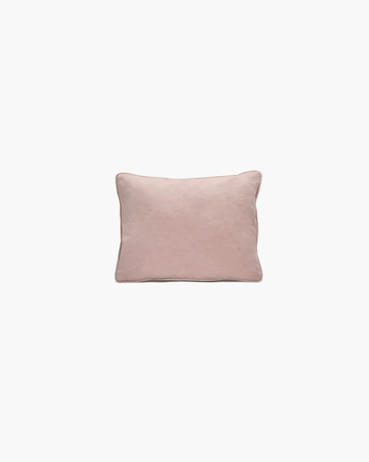 Coussin supplémentaire velours rose Ono 1