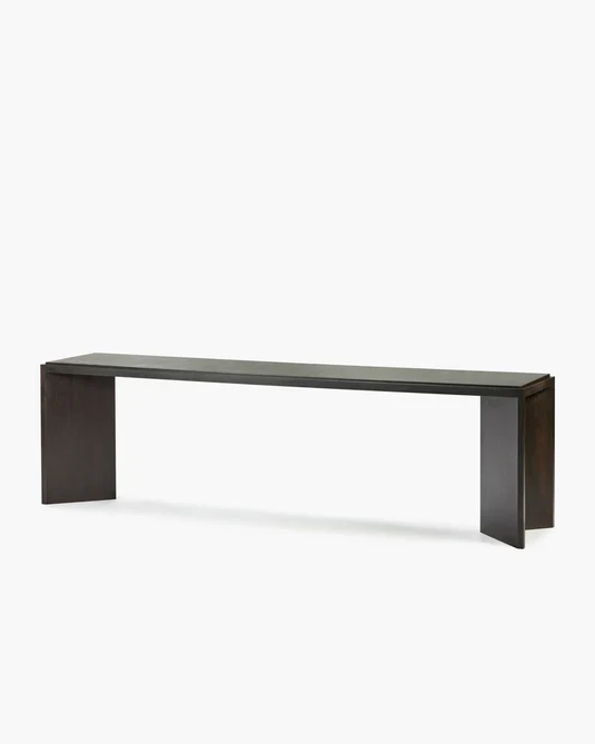 Console chêne brun Kubé 2
