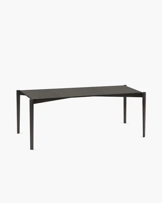 Table rectangulaire chêne marron Eloïs
