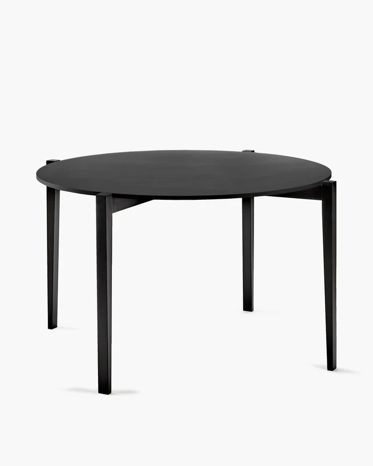 Table ronde hêtre noir Eloïs