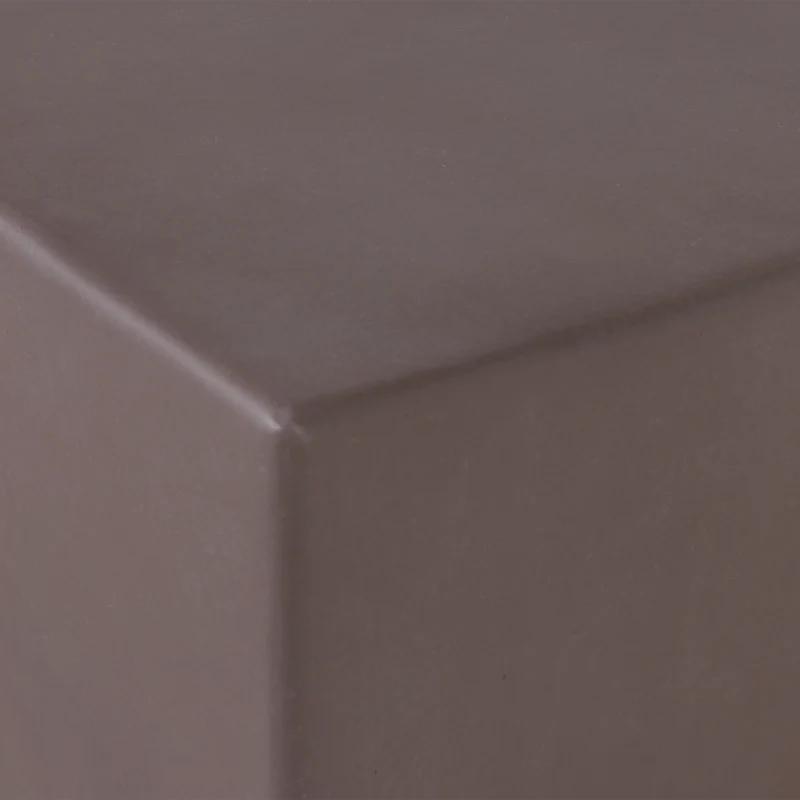 Zina bijzettafel laag cement bruin