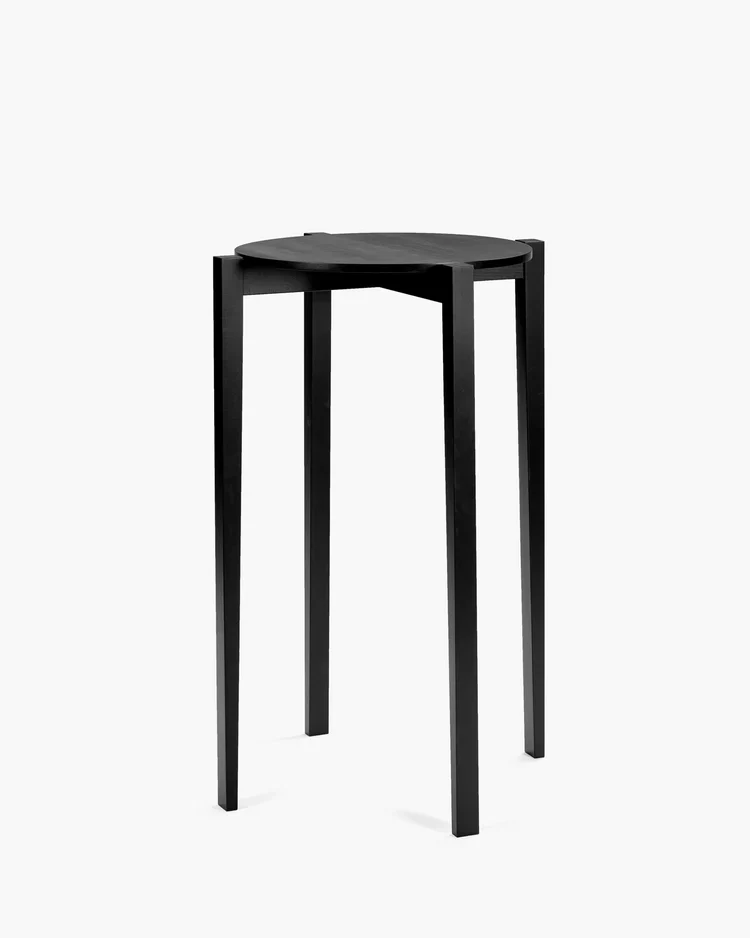 Table haut hêtre noir Eloïs