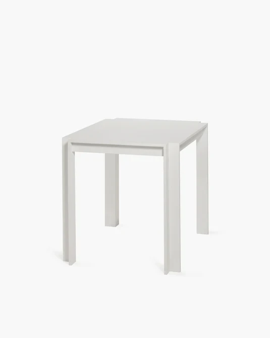 Table hêtre blanc cassé Cora