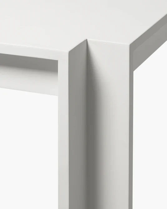 Table hêtre blanc cassé Cora