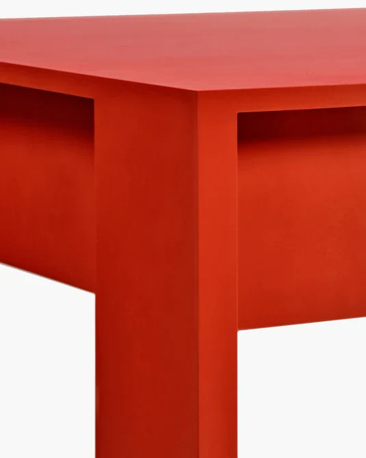 Table d'appoint hêtre rouge malé