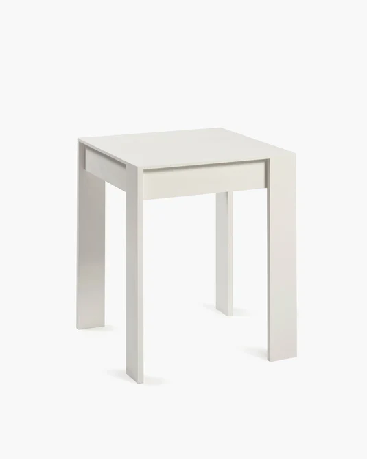 Table d'appoint hêtre blanc malé