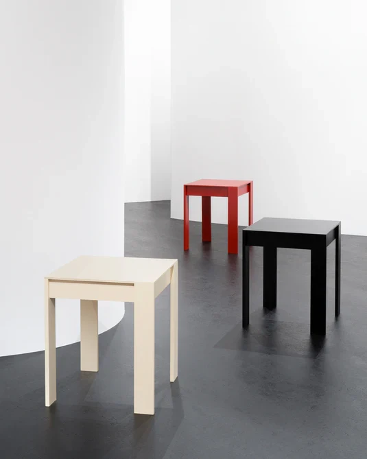 Table d'appoint hêtre creme malé