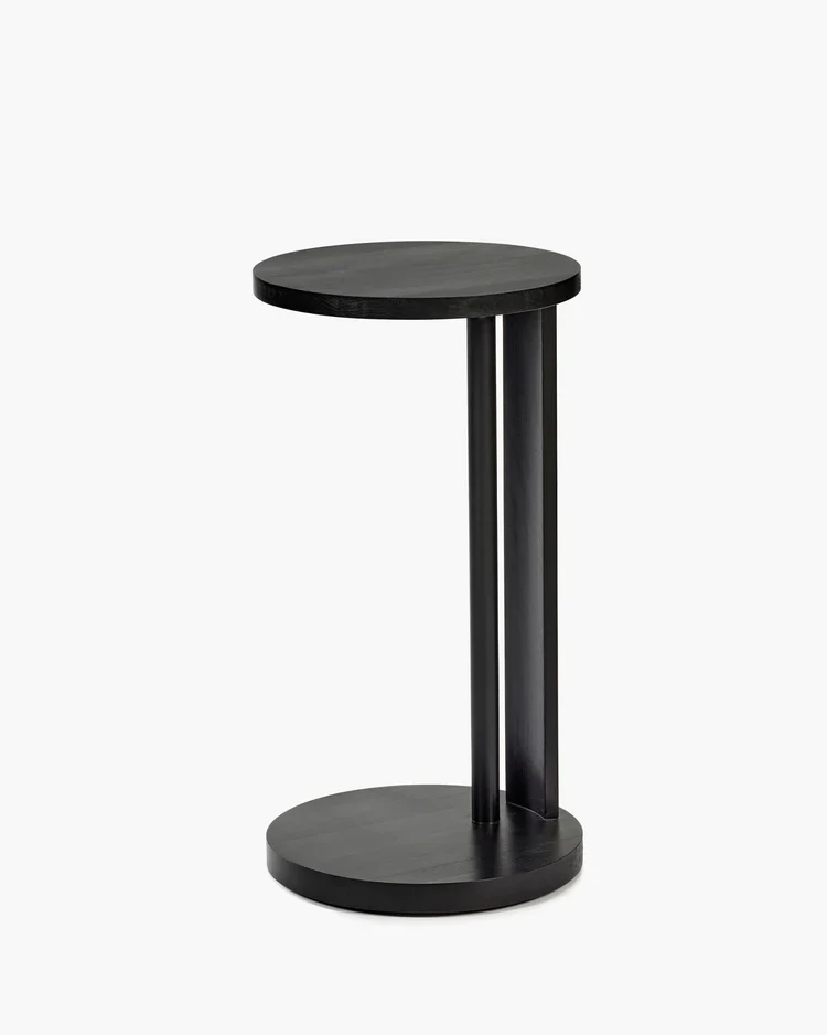 Table d'appoint L hêtre noir Aura