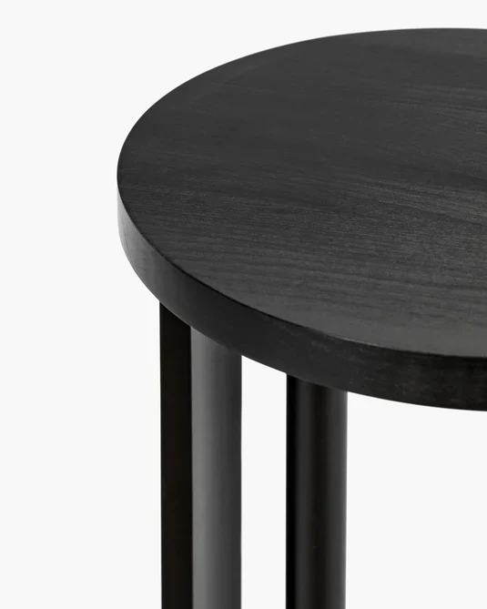 Table d'appoint L hêtre noir Aura