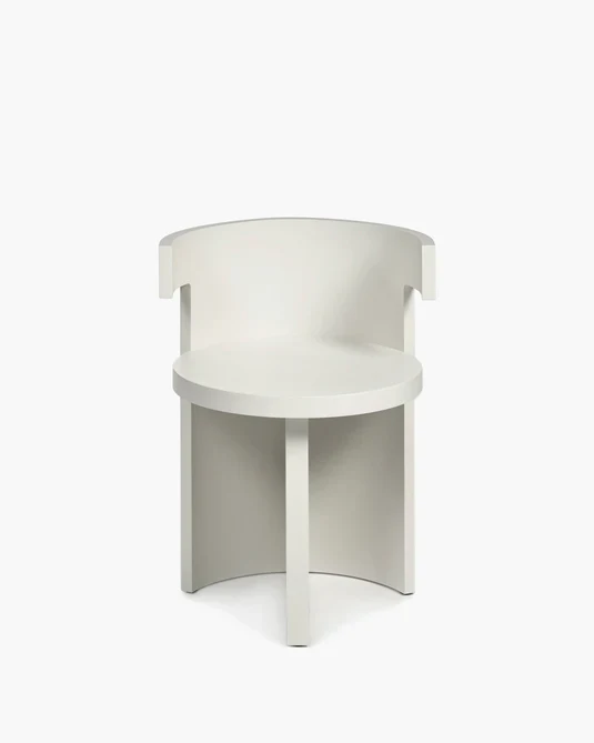 Chaise hêtre blanc Boho