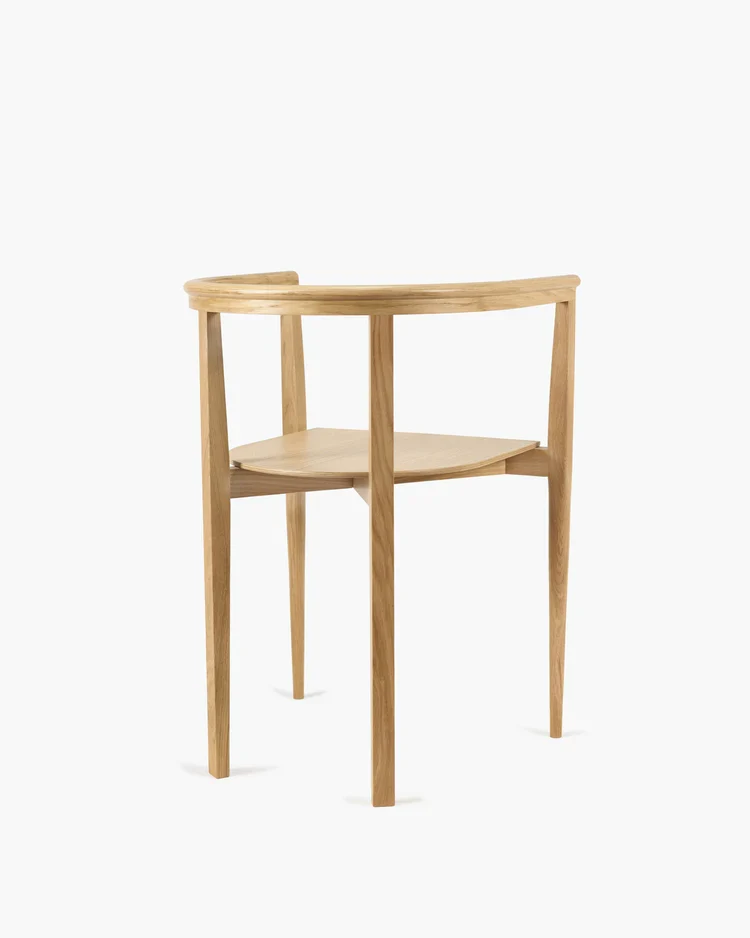 Chaise chêne naturel Elé
